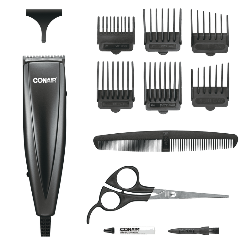 Set de corte de pelo de 12 piezas