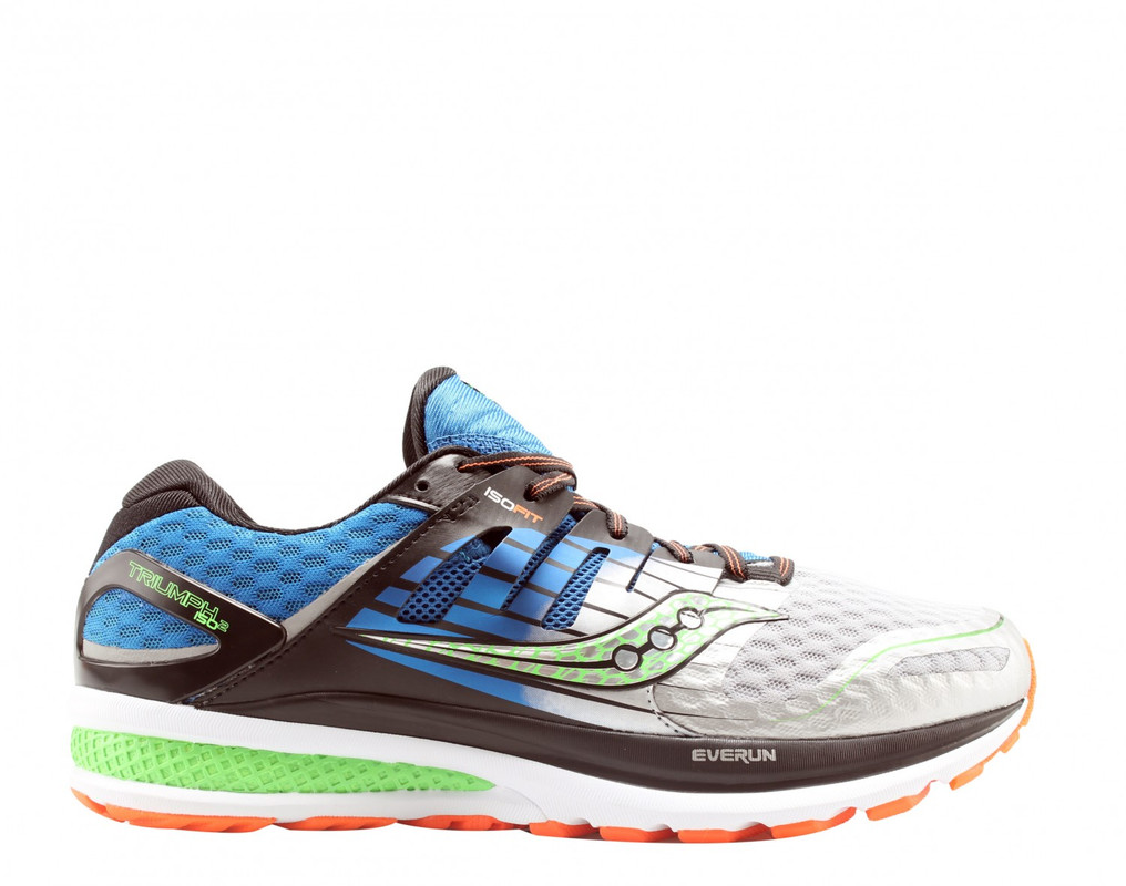 Original Saucony Triumph ISO 2 Wide Men's Running Shoes - Blue/Silver S20291-1 | eBay