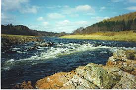 River Tweed rocky shallows