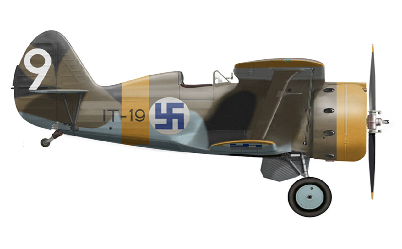 Ilmavoimat-Polikarpov-I-153-FAF-3.LLv6-as-IT19-White-9-Finland-10th-Sep-1942-0A