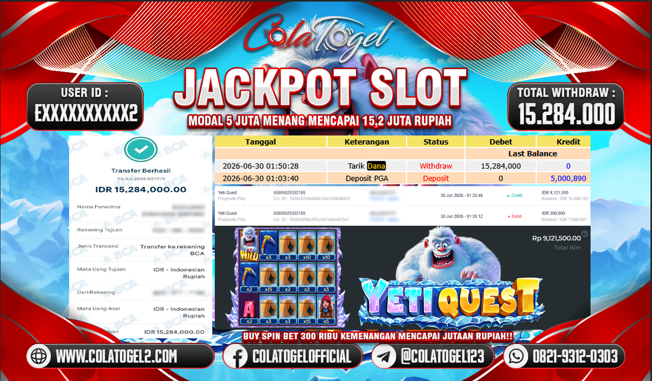 JACKPOT SLOT GACOR!!