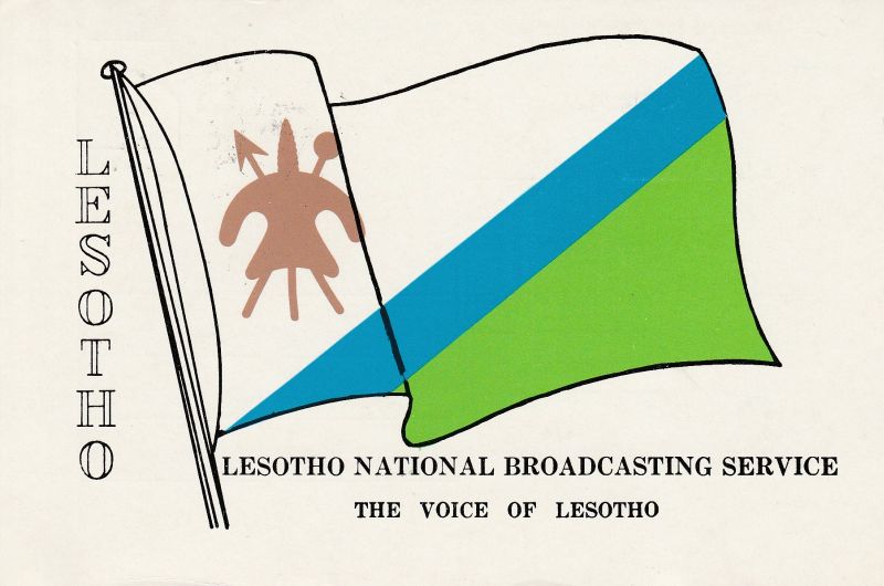 QSL de la Voix du Lesotho QSL-R-LESOTHO