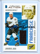 2003-04 ITG Action Jerseys #M-270 [Jaromir Jagr] [Washington Capitals] [Franchise] [~100] [swatch=bl