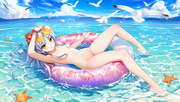 1girl-breasts-looking-at-viewer-outdoors-eyewear-on-head-swim-ring-nude-s-s-2381831085