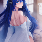 00175-55951681-1girl,full_body,(blue_eyes),(blue_long _hair),wavy_hair,off_shoulder, on_back, open_c