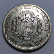 EL SALVADOR: 1 Peso, 1894 IMG-20191114-000049
