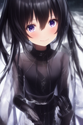 00542-3709586634-DATE_ A_LIVE, detailed ((see-through dress)) and  gloves, arm up, 7yo little girl, 