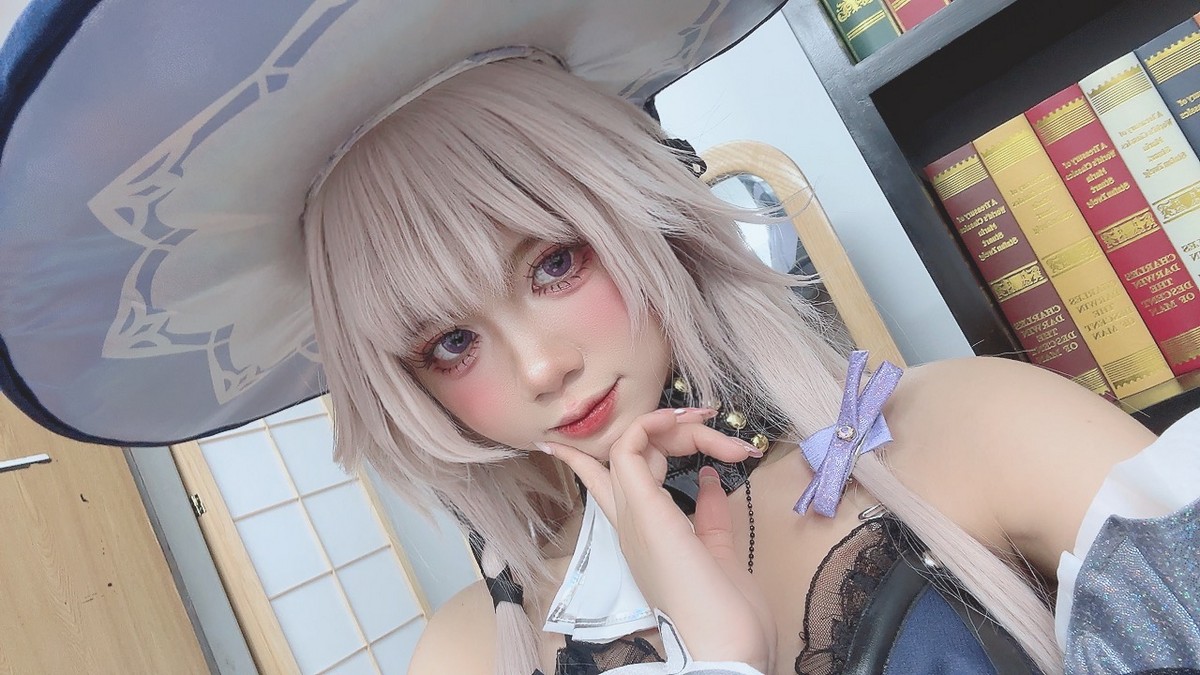 PoppaChan Herta Cosplay (Honkai Star Rail) – 114 Photos 10 Videos 1.02GB插图1