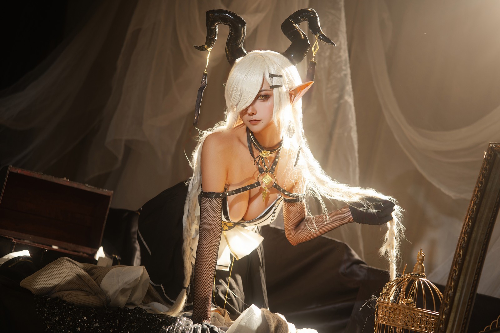 Seya-狮砸 – 碧蓝航线 尾张魔王 Cos 高清写真（12P-156MB）插图4