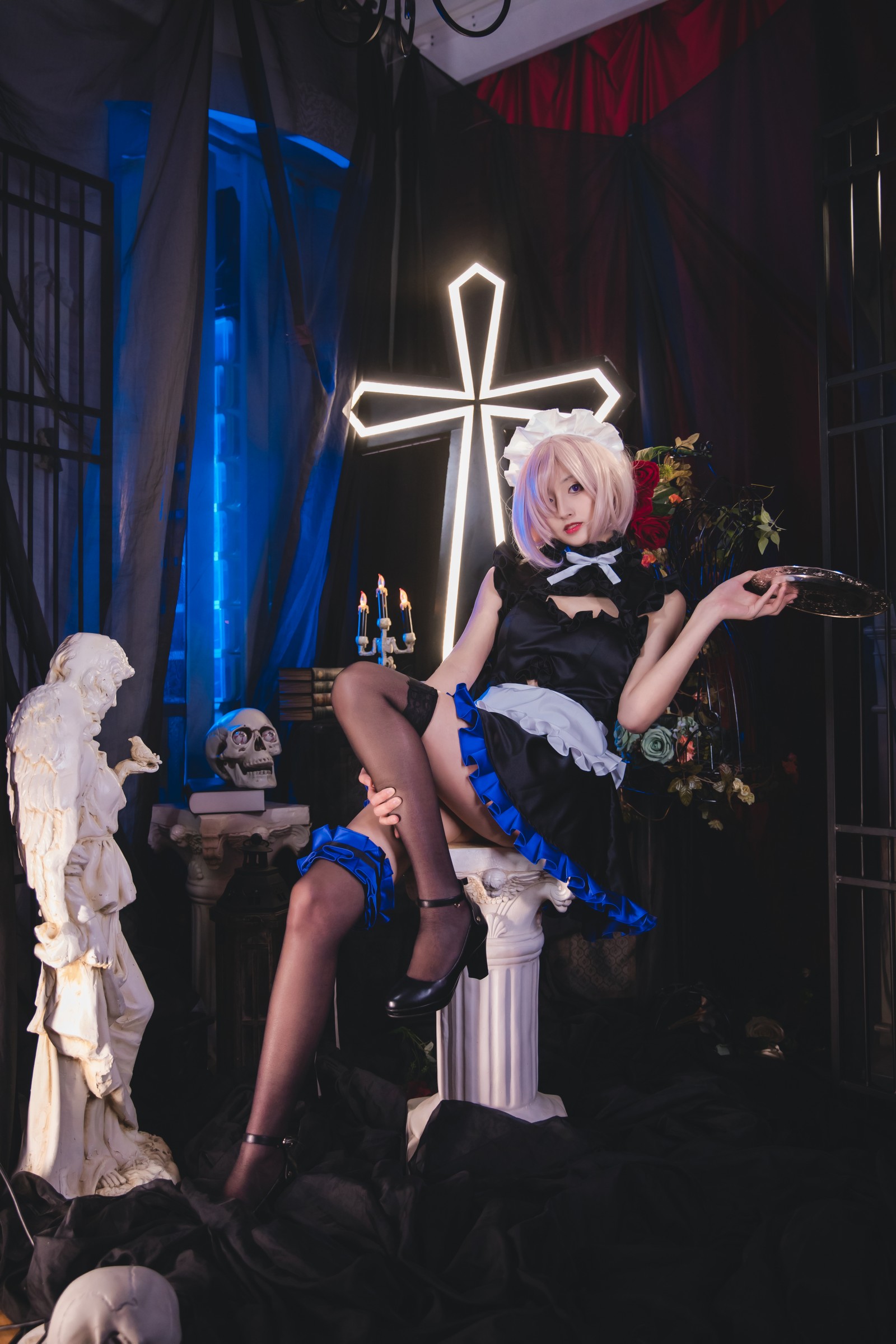 冬马路纱 玛修 Cosplay 写真集｜FGO 人气角色 高清图集（15P｜131MB）插图