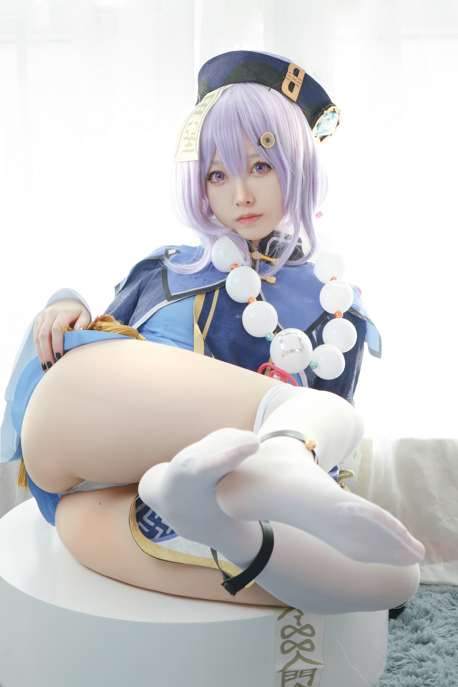 朝霧愛 – 原神 Qiqi 七七 Cosplay 高清写真（35P-355.3M）插图3