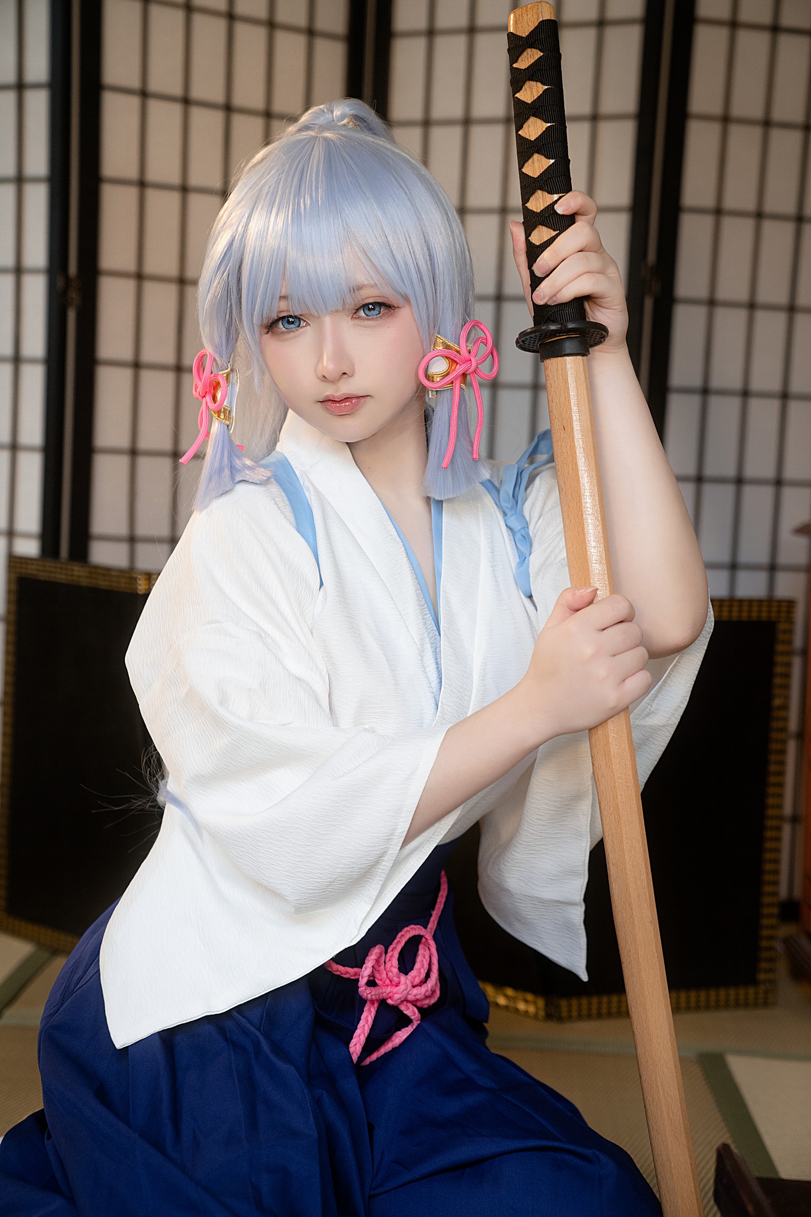 樱梨梨 凌华 剑道服 Cosplay 写真集｜高清角色摄影（31P｜135MB）插图1