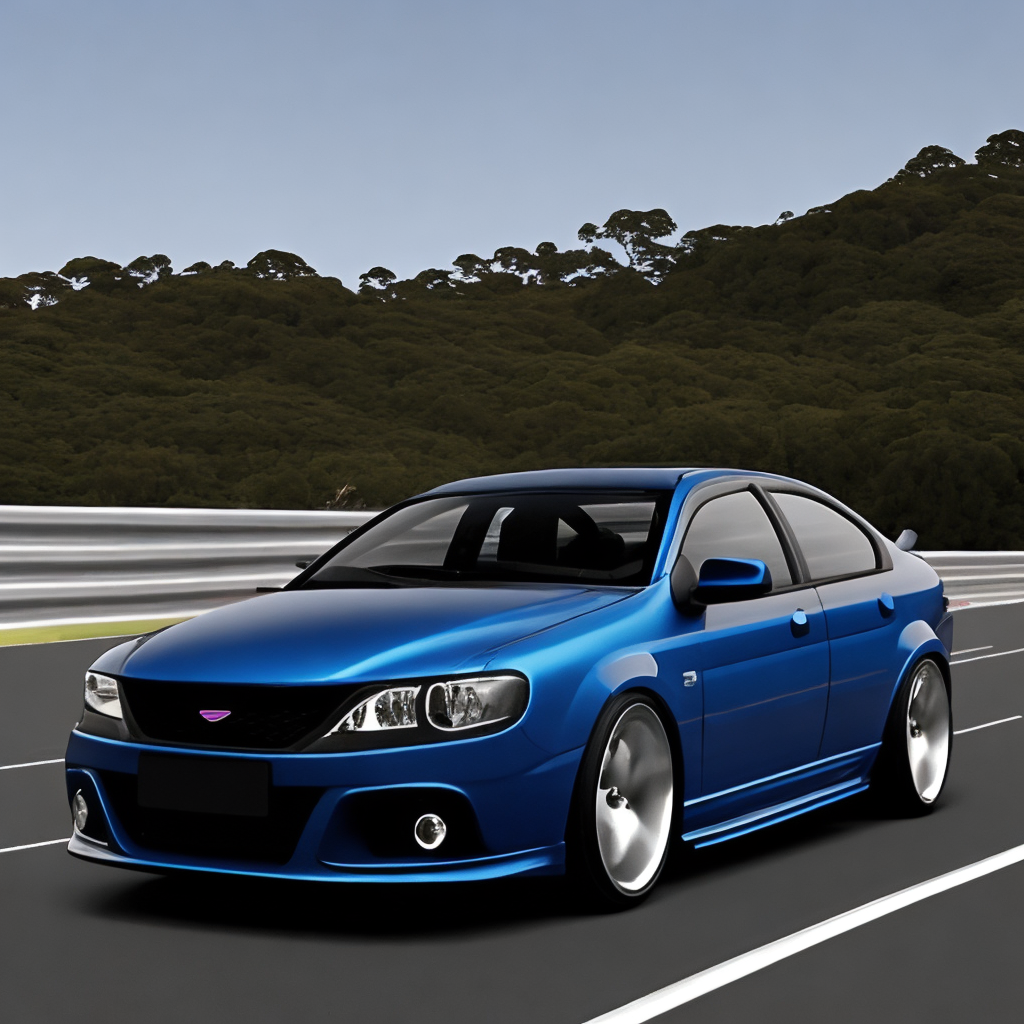 2025 falcon xr8 evolved from the 2001 au xr8 dark blue highlights