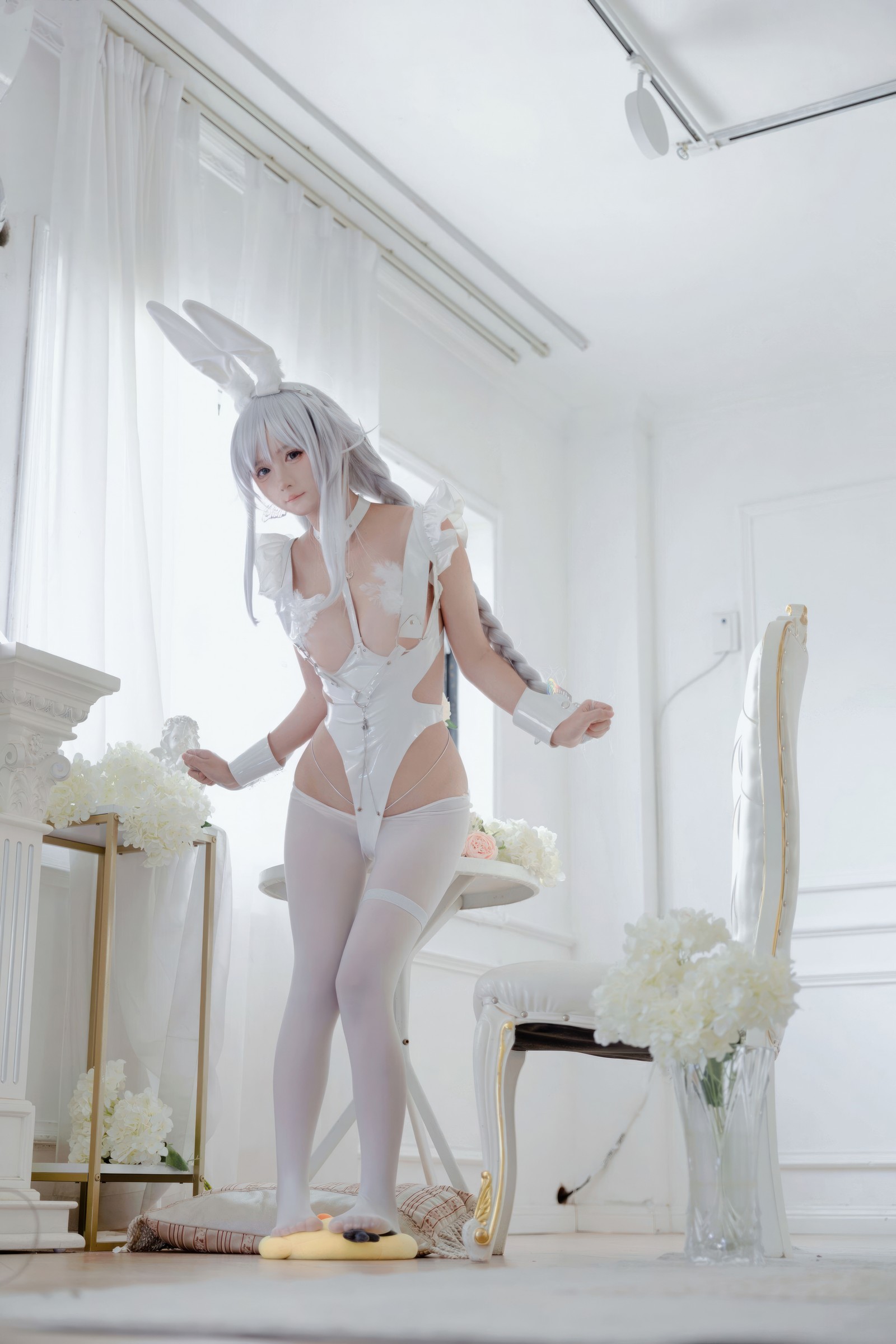 喜欢爱理吗套图：碧蓝航线恶毒·白兔COS高清写真（37P-219.3M）插图5