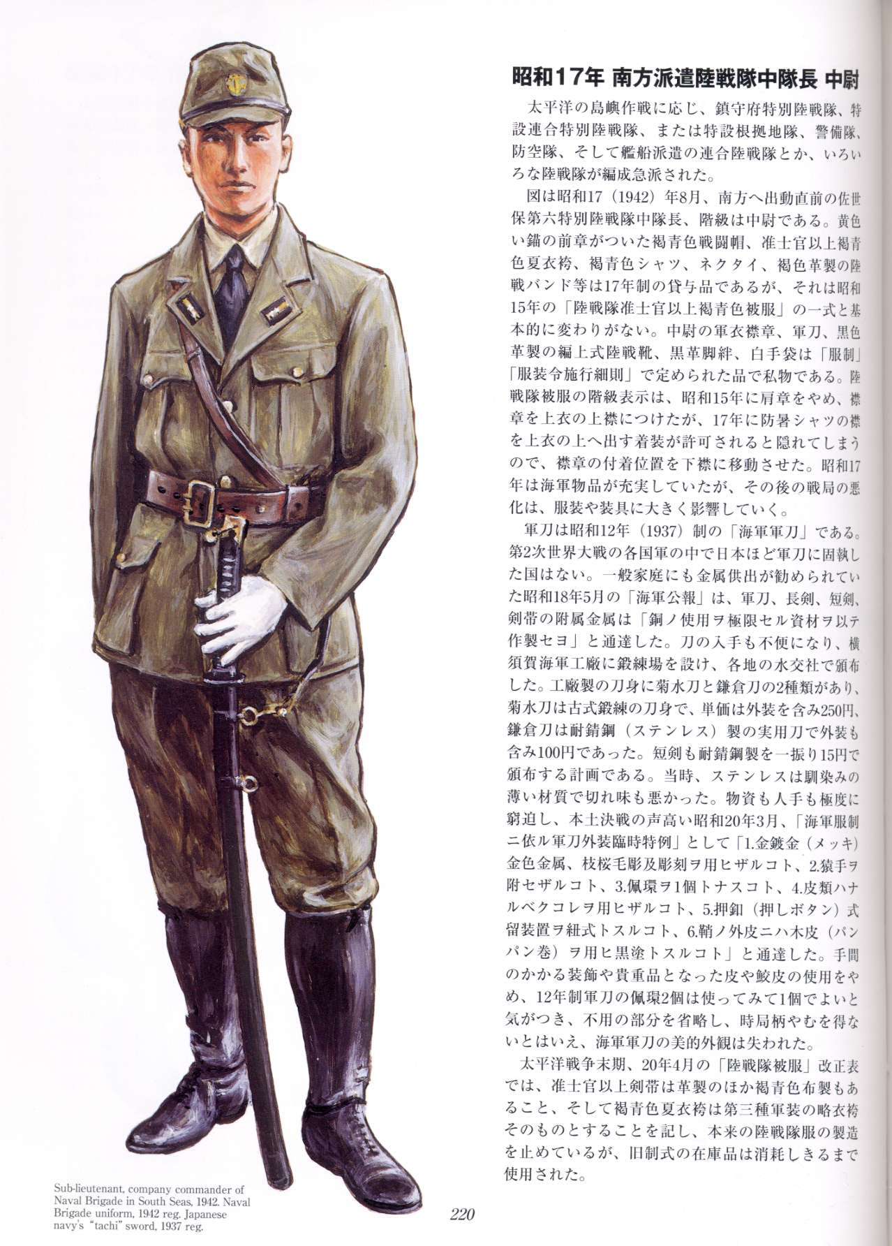 Uniforms of Japanese Navy 1867 1945 ???????? 218 — Postimages