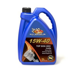 Gulf Western Top Dog 15w40 – 5 Litres