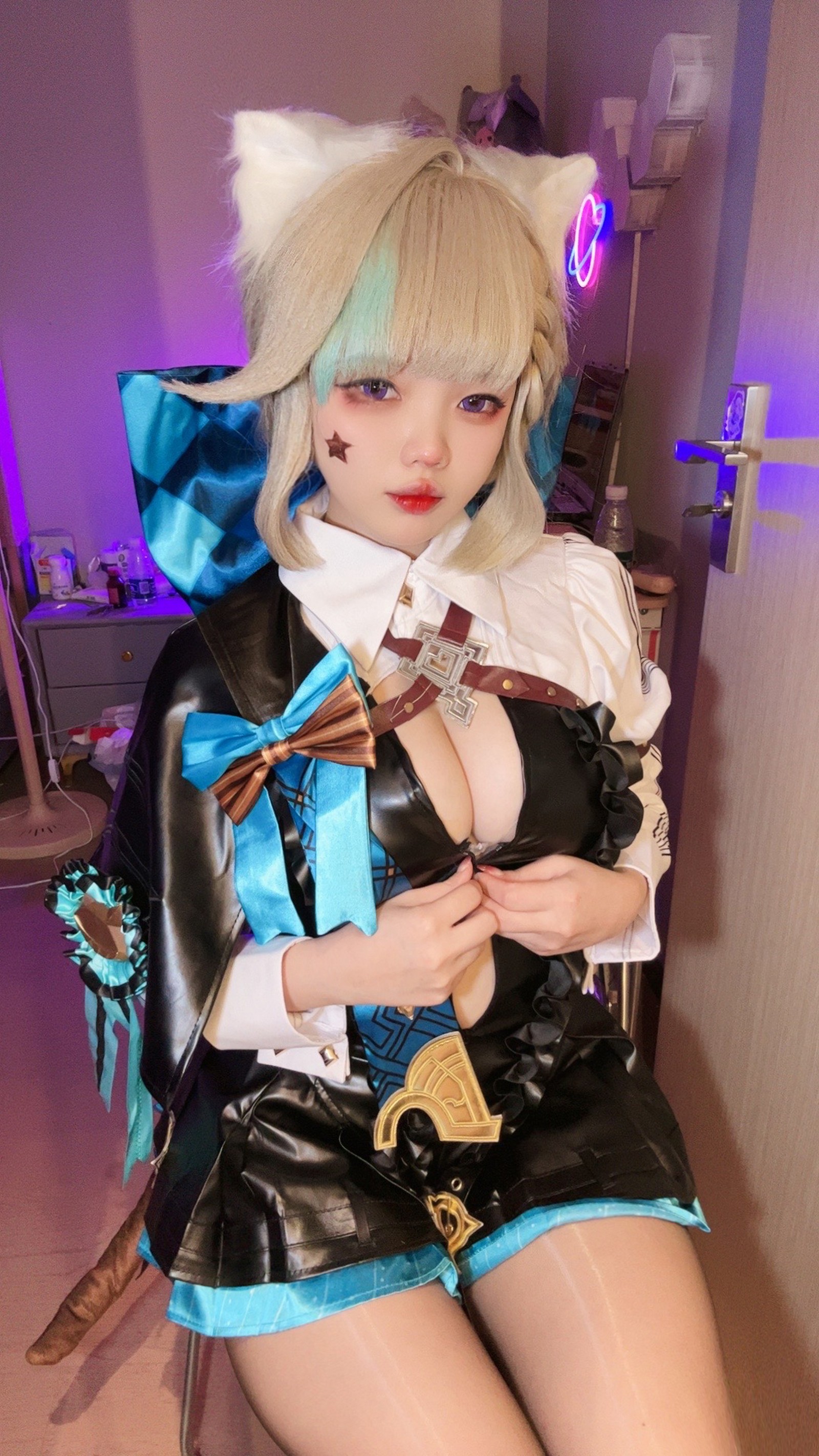 小瑶幺幺 琳妮特 Cosplay 高清写真【53P + 2V｜180.1MB】插图2