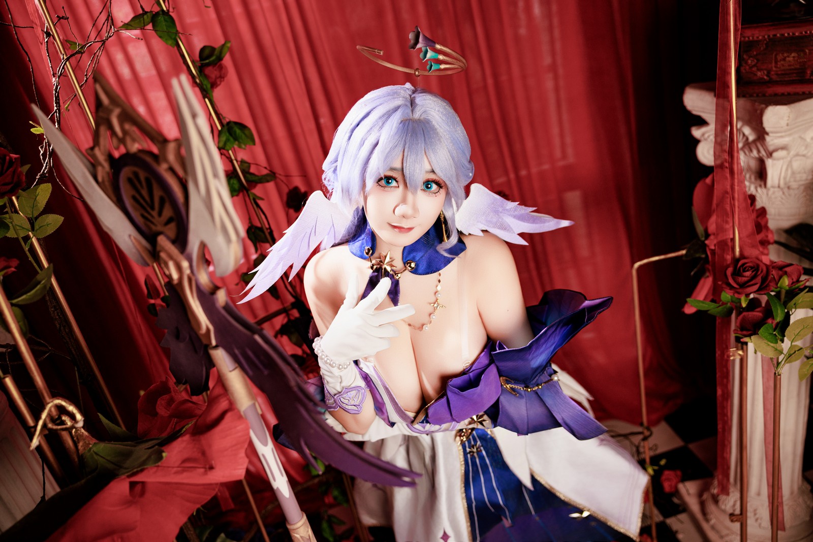 阿雪雪写真崩坏星穹铁道·知更鸟Cosplay图集（90P+1V / 1.04G）高清写真插图6