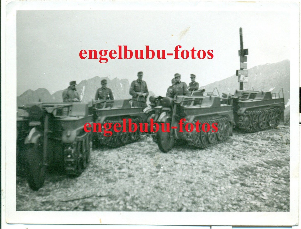 FOTO - NSU-KETTENKRAD - Sd.Kfz.2 - GEBIRGSJÄGER2