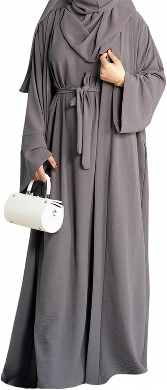 Khalat Women's Islamic Cardigan Dress Set