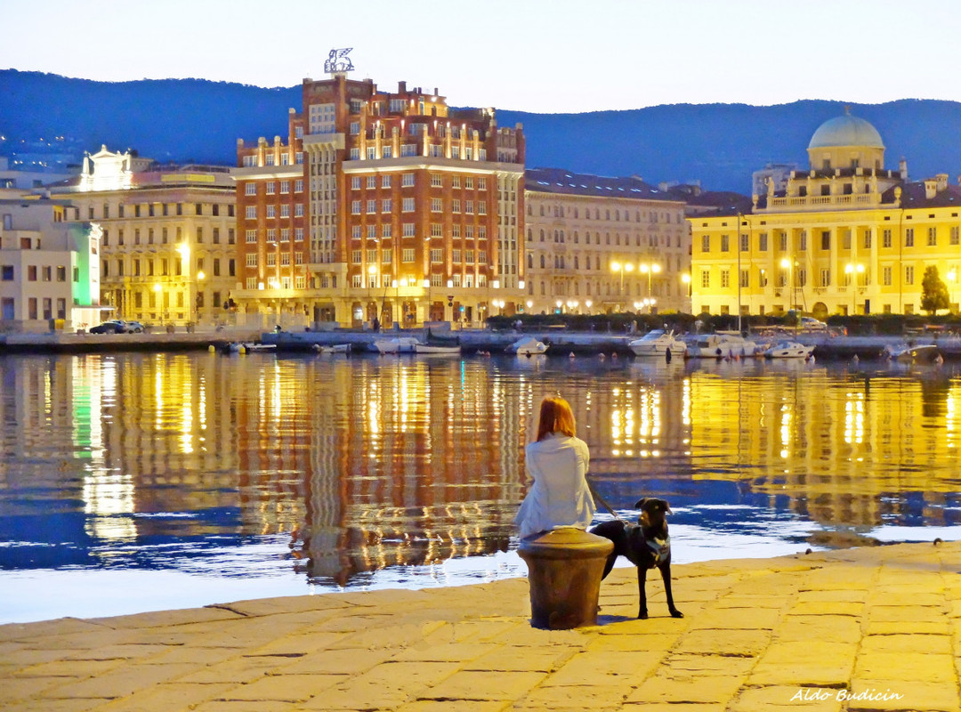 Trieste-la-sera-dal-Molo-Audace