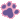 purple paw