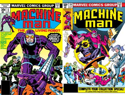Machine Man Vol.1 #1-19 (1978-1981) Complete