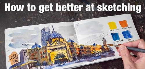 How to Get Better at Drawing (Sketchbooking 4)