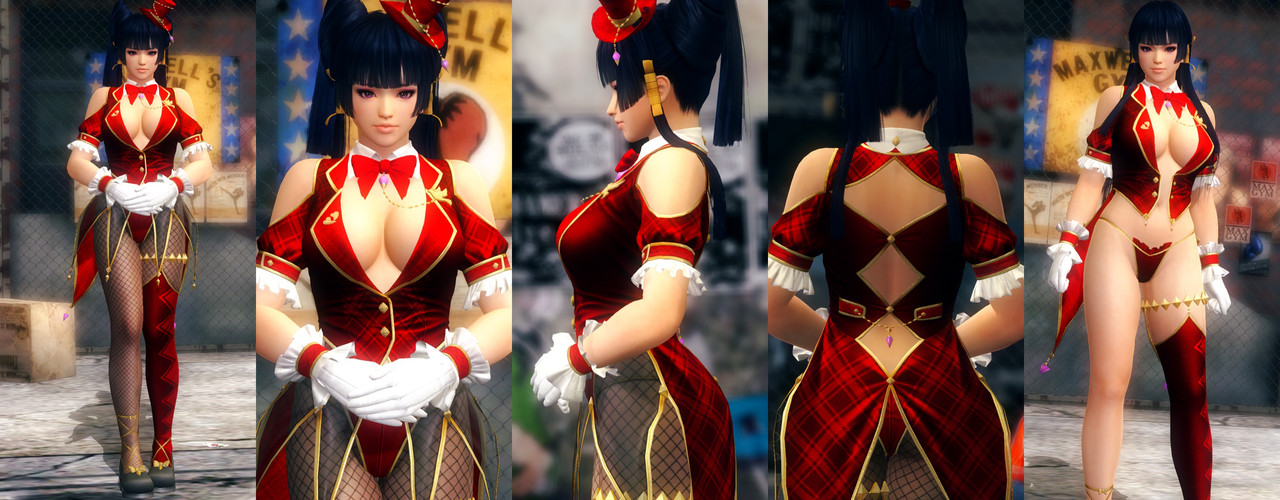 Nyotengu DOAXVV Magic Trick Hour