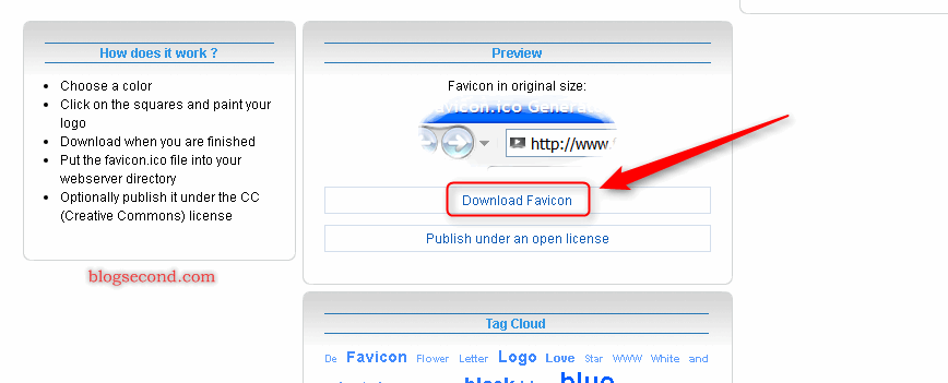 Cara Membuat Gambar Favicon untuk Website