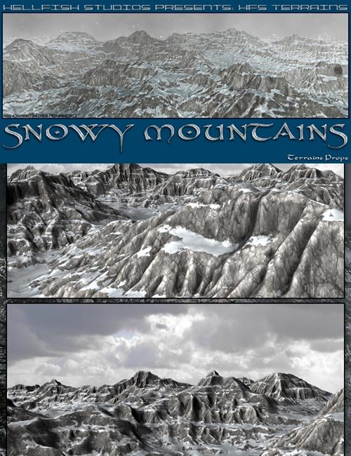 HFS Terrains- Snowy Mountains (DIM)