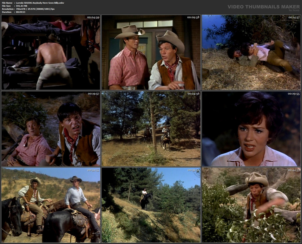 Laredo S01E06 Anybody Here Seen Billy.mkv