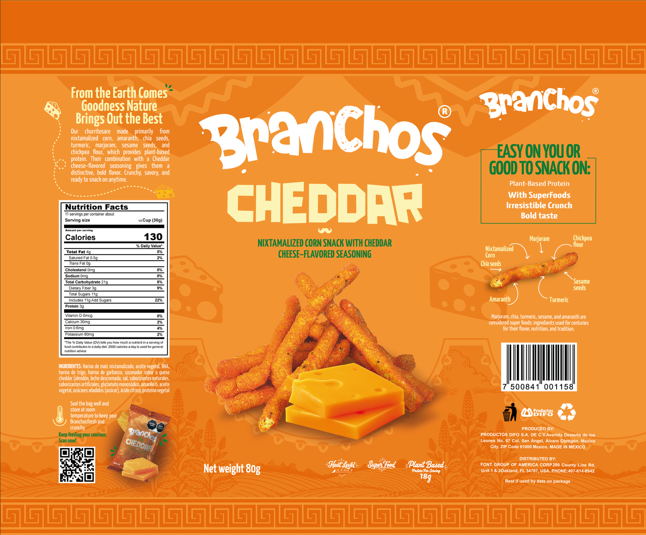 Branchos Cheddar