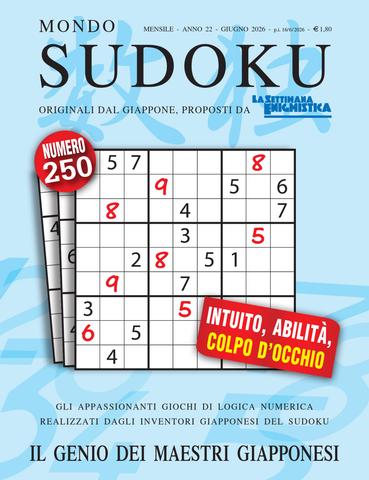 Mondo Sudoku 250 – Giugno 2026
