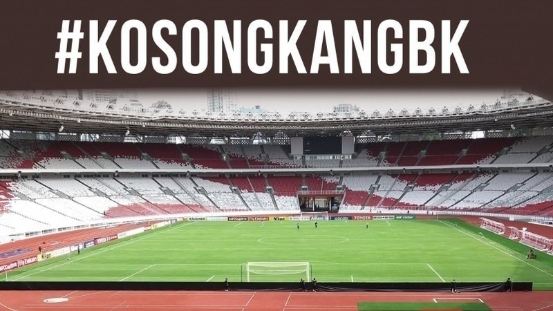 Benarkah kita perlu Mengosongkan GBK saat Timnas vs Philipina AFF 2018?