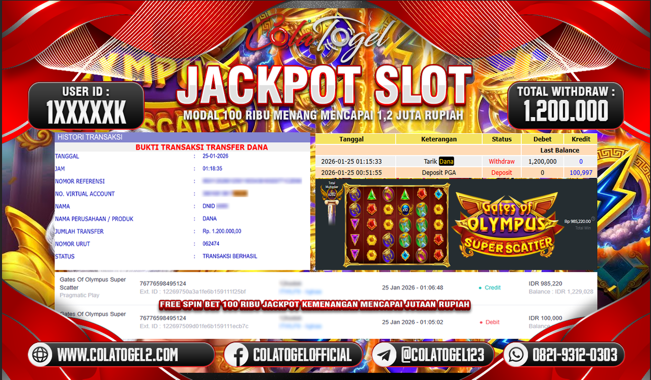 JACKPOT SLOT GACOR!!