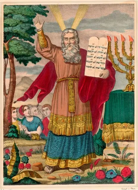 MOISE DESCENDANT DU SINAI