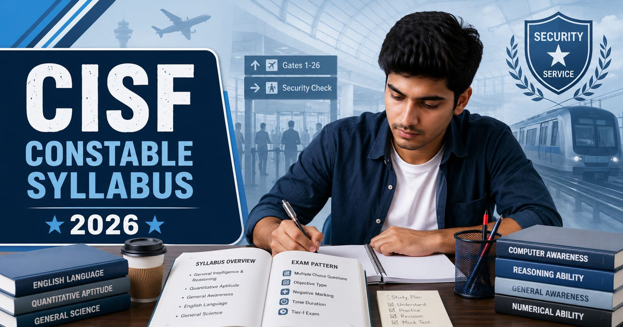 BSF Head Constable Syllabus 2026 — Complete Exam Pattern Guide BSF Head Constable Syllabus 2026 exam pattern and preparation guide