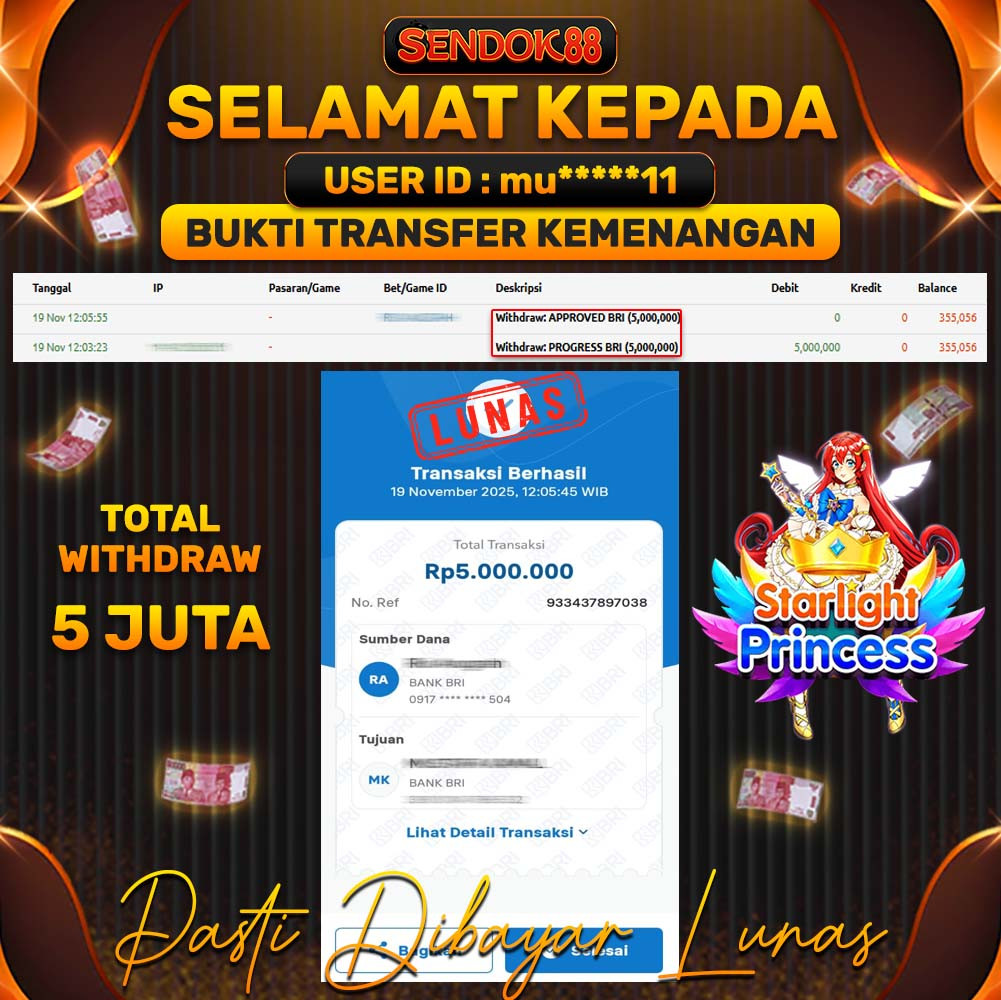 SENDOK88 JEPE! STARLIGHT PRINCESS Rp 5.000.000,- LUNAS!