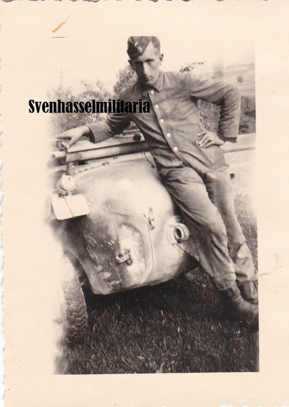 Frankreich Elite Pz Div Auto VW Kübelwagen Schwi