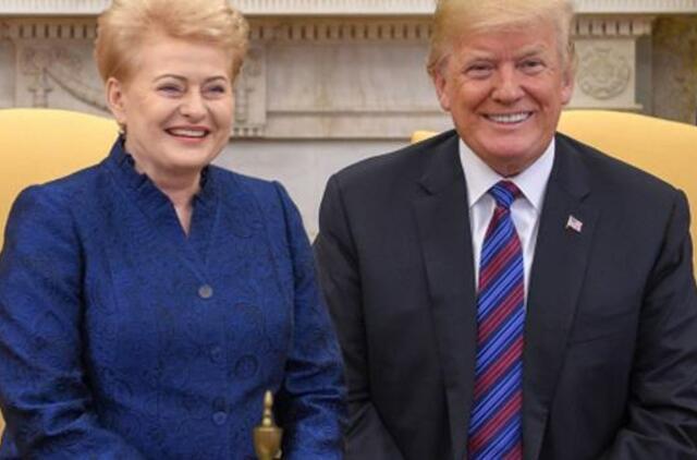 Apie skandalingą Trampo pareiškimą dėl NATO