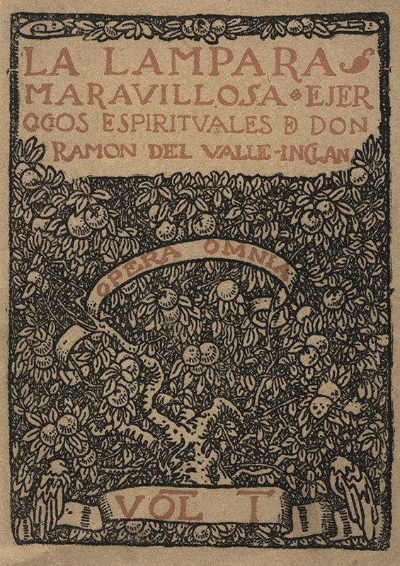 Cover - La lámpara maravillosa. Ejercicios espirituales - Ramón del Valle-Inclán (Audiolibro Voz Humana)