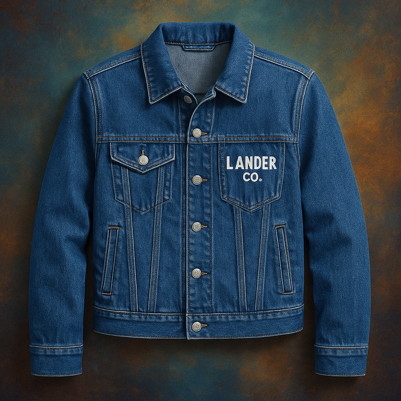 LANDER CO Jual Jaket Denim Cocok Untuk Biker Murah Berkualitas