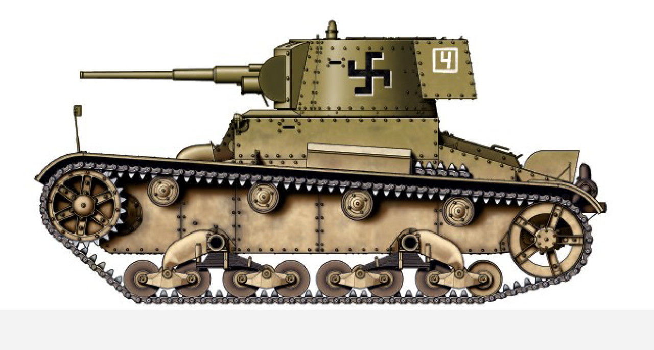 Vickers-6tons с 45-мм пушкой-4