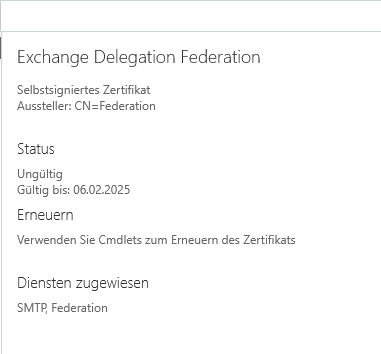 Exchange Zertifikat erneuern bei CU14