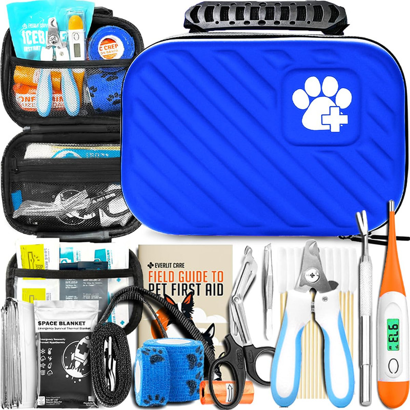 EVERLIT Pet Medic First Aid Kit 95-Piece Vet-Approved Kit