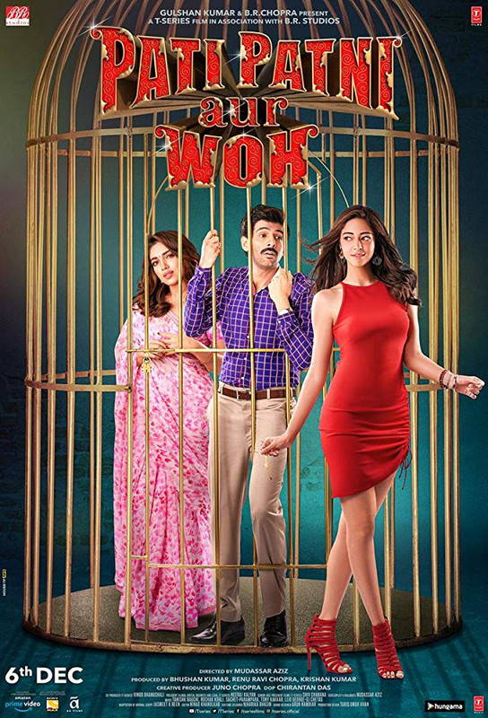 Pati Patni Aur Woh (2019) Hindi pDVDRip x264 700MB Download