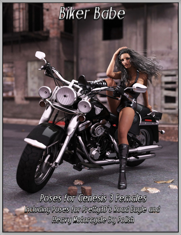 Biker Babe Poses