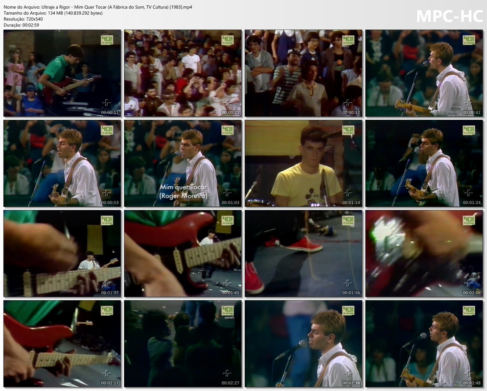 Ultraje a Rigor - Mim Quer Tocar (A Fábrica do Som, TV Cultura) [1983]