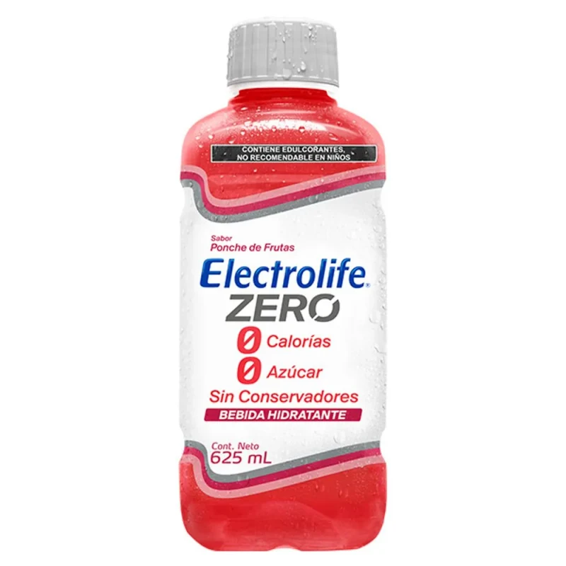 ELE ELECTROLIFE ZERO PONCHE DE FRUTAS 625 ML     7502268541460